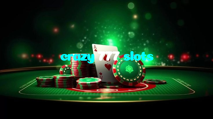 crazy 777 slots casino presented on mobile device in Pakistan with slots and live games