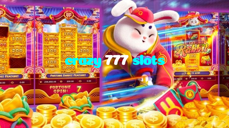 crazy 777 slots casino presented on mobile device in Pakistan with slots and live games